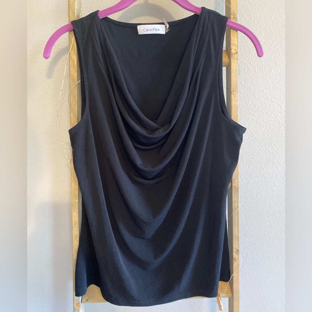 Ladies’ Calvin Klein Black Dress Tank Size M